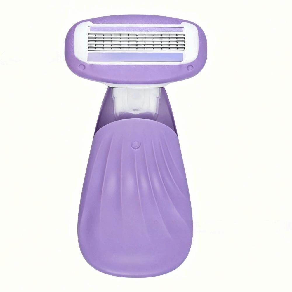 with Case Manual Razor Plastic Epilator Portable Hair Removal Tool Private Body