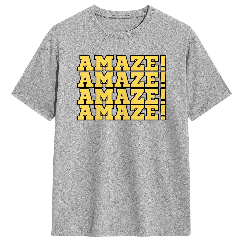 Unisexs Tshirts Amaze Project Hail Mary Yellow Vintage 100 Cotton Tees Short Sleeve T Shirt Round Collar Clothing New Arrival