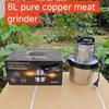 Fufumachine 6L Nerezová elektrická masomlýnková a kuchyňská robot
