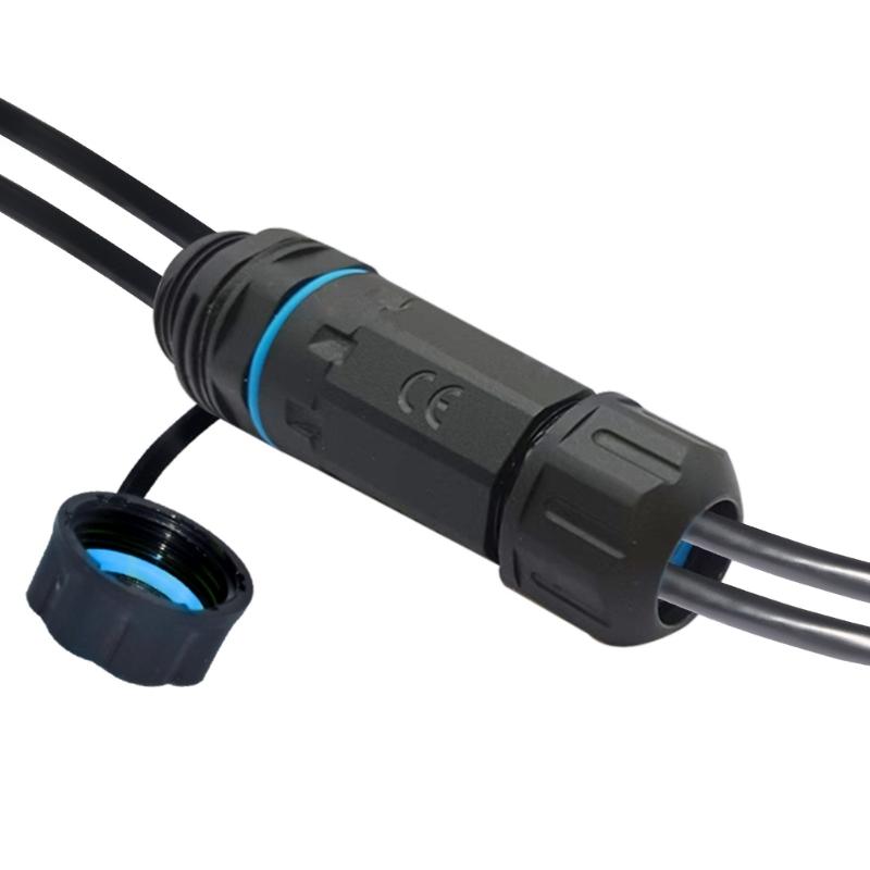 Durability Plastic Ip68 Waterproof USB C Connectors Double USB C Port Charging Cable Outdoor Equipment Type c Connectors