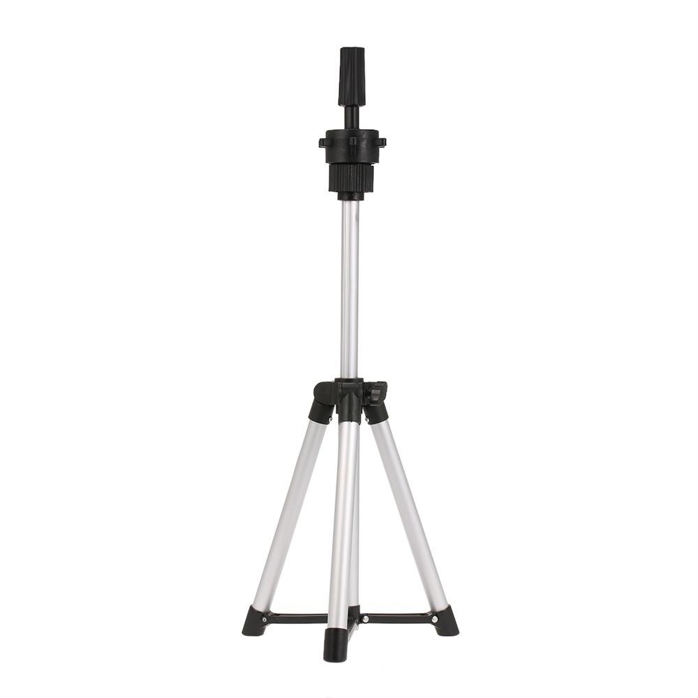 Aluminum Alloy Wig Stand Tripod Sturdy Hair Dressing Stand Wig Tripod Stand For Hair Salon