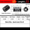 Elastic Plastic Concentric Coupling Maintenance Free Parallel Connecting Coupler for Textile Machinery Encoder