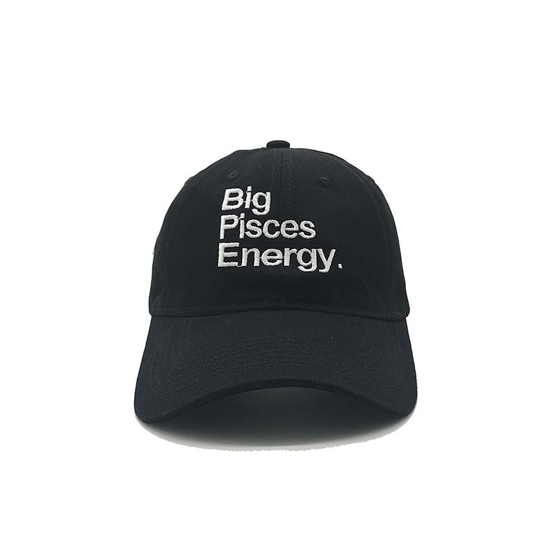 Zodiac Embroidey Cotton Baseball Cap Men Soft Top Black Color Outdoor Sun Hat Women Sport Sunshade Caps Unise Gorras