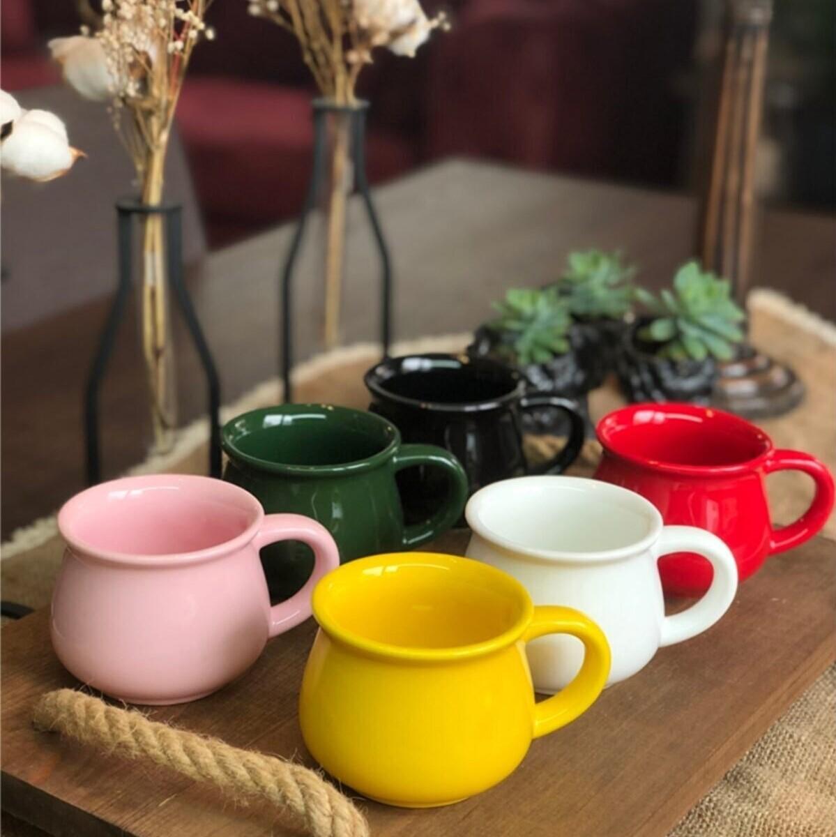 

Набор из 6 разноцветных кружек