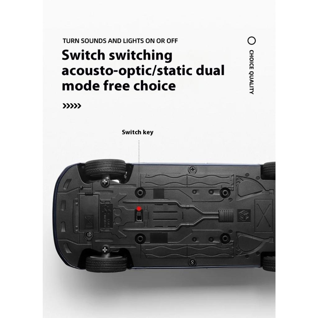 1/24 Scale BMW THE I7 Pure Electric New Energy Limousine Alloy Metal Diecast Car Model Sound & Light Gift for Boyfriend