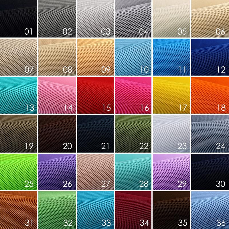 1/2/3M Thicken Air Sandwich Mesh Stoff 3D Mesh Stoff For Sying Sportsklær Bilsetetrekk Sko Stolveske DIY møbeltrekk