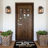 Humorous Take Off Your Shoes Or Clean The Apartment Doormat Anti-Slip Entrance Bathroom Kitchen Door Floor Mat Garage Carpet Rug