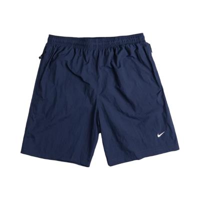Solo Swoosh Plain Weave Shorts Men Bottoms Navy-Blue DX0749-410