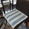 Seat Cushion Lace-up Thick Fabric Four Seasons Seat Cushion Summer Cotton Linen Office Student Dining Chair Stool Cushion