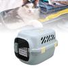 Cat Travel Carrier Large Space Lockable Door 4 Sides Ventilation Portable Hard Sided Dog Pet Carrier for Outdoor Home Car