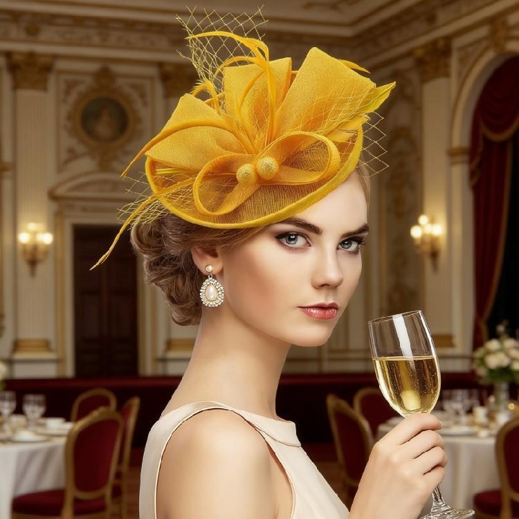 Trendy Raffia Bucket Hat With Feather Detail Comfort Fit And Adjustable Strap For Casual Or Formal Wear