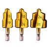 Hex Shank PPR Step Drill Bit (20/25/32mm) – for Plastic Pipe, Water Hose, PVC
