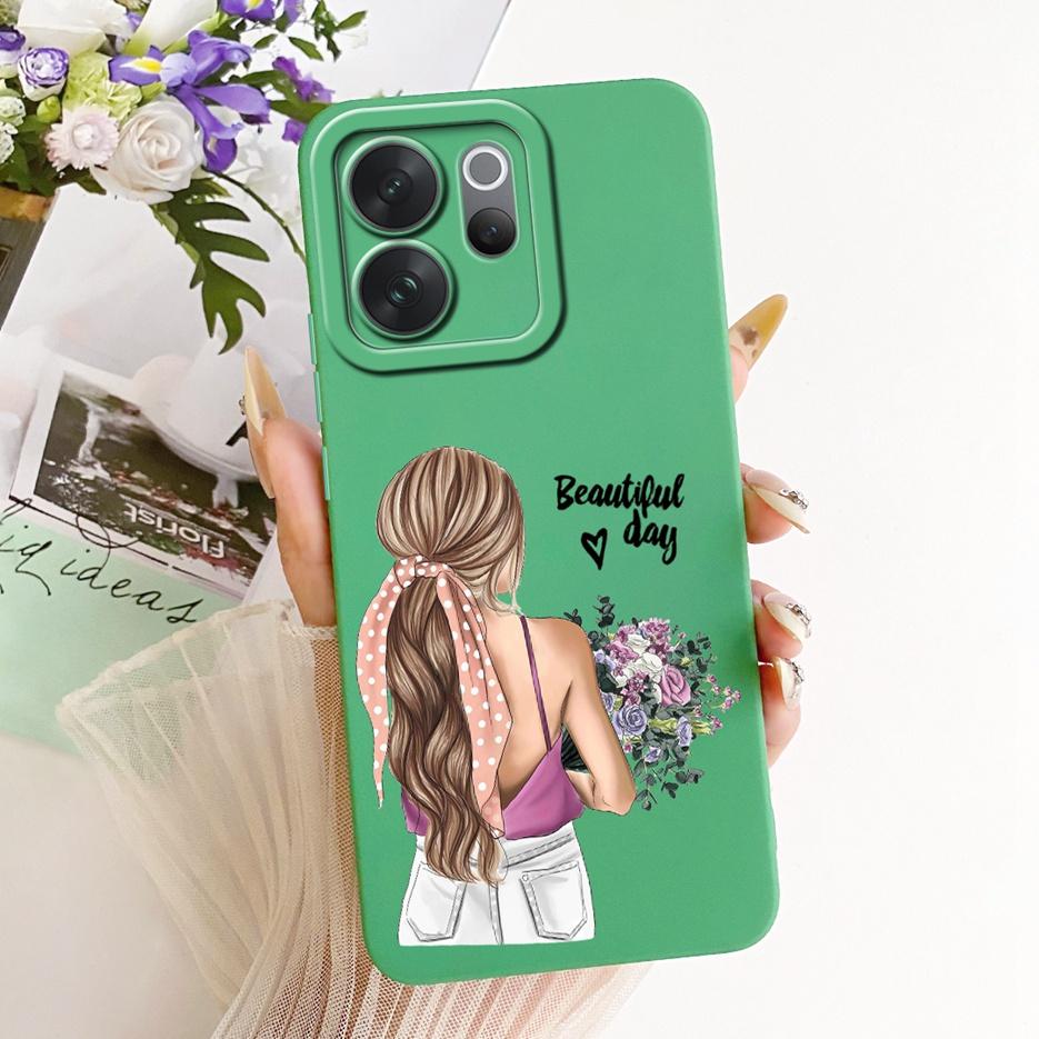 For Vivo V70 5G Case V2538 Luxury Art Painted Cover Soft Silicone Case For Vivo V70 Elite V2548 V 70 VivoV70 FE V70FE V2550 Bags