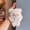 Soft Anime Doll Pendant Plushies Doll Bear Plush Keychain Bee Plush Coin Purse  Hanging Accessory