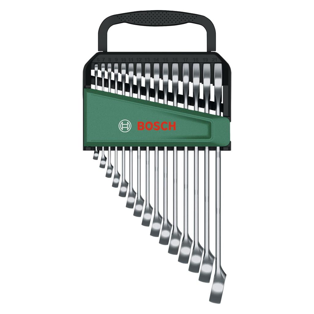 Bosch Hand Tool Series Combination Wrench Set of 15 (1600A02Z9E)