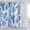 Bohemian Style Shower Curtain Printed Modern Nordic Mandala Flowers Polyster Bathroom Curtain with Hooks Home Decor Curtain