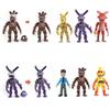 Vibrant 6pcs Fnaf Five Nights At Freddy's Light Up Action Figures For Kids