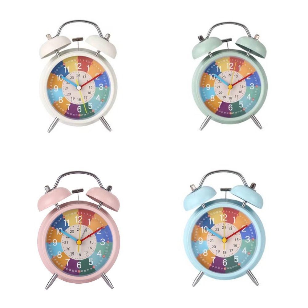 Early Education Table Alarm Clock Cartoon Number Desktop Clock  Home Decor