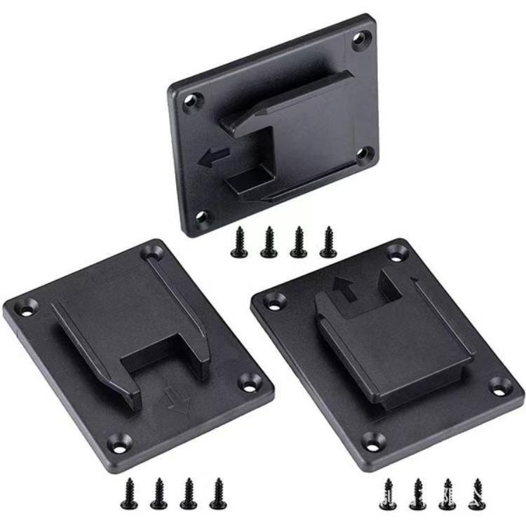 Compatible Tool Holder Base for DeWalt 14.4V, 18V, 20V and Milwaukee M18 18V Lithium Batteries