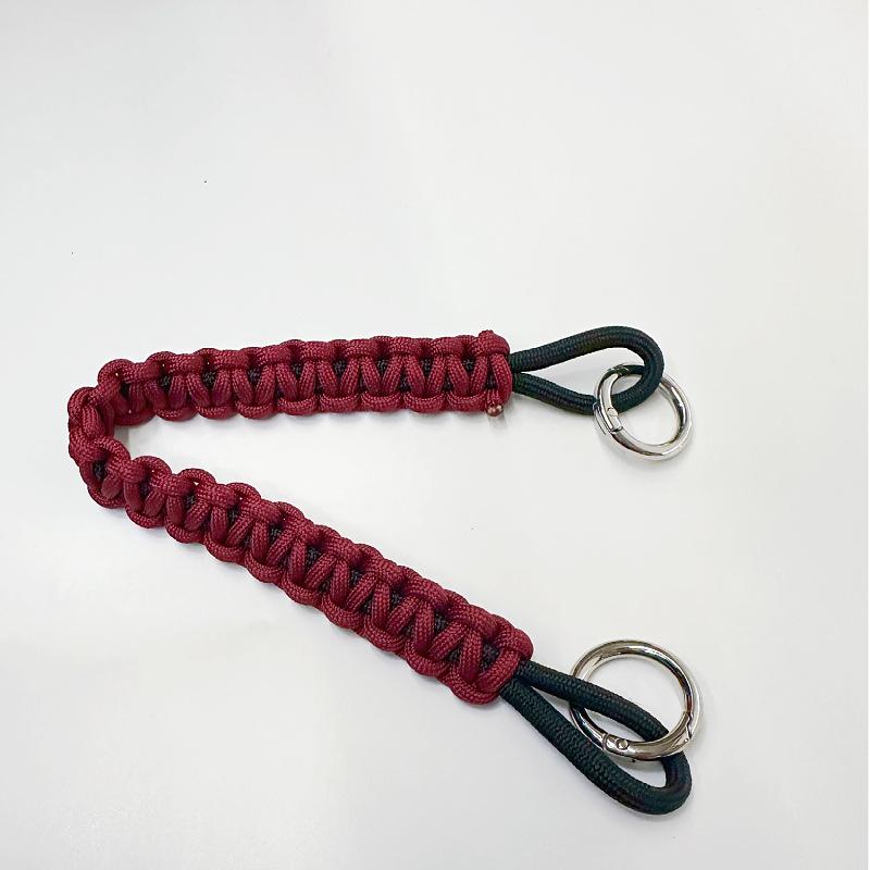 Hand-woven Lanyard Mobile Phone Lanyard Color Short Bag with Hand Strap Water Cup Strap Portable Wrist Strap Bag Accessories