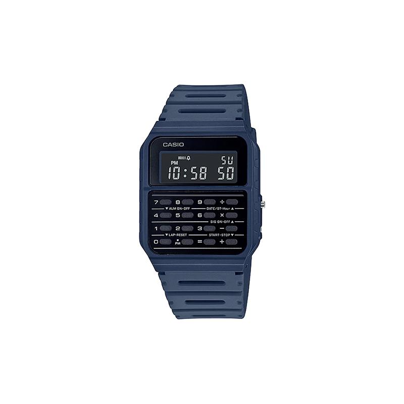 

Casio YOUTH series - digital calculator, retro calculator, multi-function, quartz movement, resin strap, Japanese and Korean watch, men s CA-53WF-2B