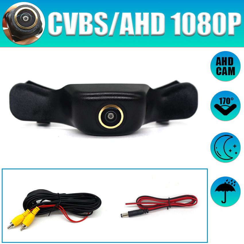 Car Front View Camera For Mercedes Benz GLC X253 C253 GlC250 GlC300 43 2016~2020 HD AHD Night Vision Waterproof Parking LOGO