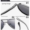 Photochromic Sunglasses For Men Uv400 Aluminum Magnesium Mirror Sun Glasses Vintage Driving Sunglass