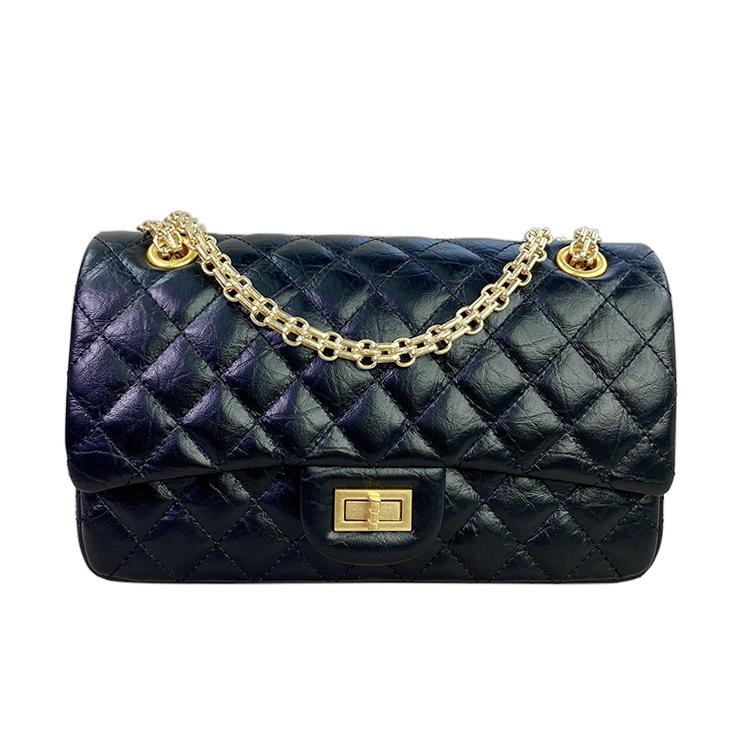 Echt leder ruitvormige kettingtas olifantenpatroon eerste laag koeienhuid vierkante gesp enkele schouder crossbody oksel kleine vierkante tas vrouwelijk