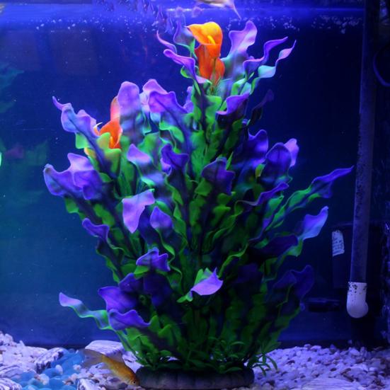 Aquarium Simuliertes Kelp-Gras Wasserpflanzen Deko Aquarium Landschaftsgestaltung Ornamente