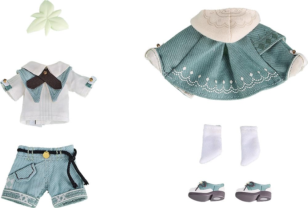 

Nendoroid Doll Genshin Impact Outfit Yuuka of the Blue Storm and Complete Figure Set Venti Ver. Cloth, Magnet, Plastic, Pre-painted,