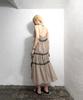 Seutillesseodi Tie Shirring Dress