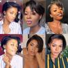 Short Pixie Cut Wig Human Hair Straight Hair 13x4x1 T Part Lace Human Hair Pixie Wigs for Women