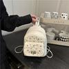 Fashionable Pu Crossbody Bag With Detailing And Chain Strap For Casual Outings