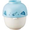 San Art Disney Pixar "Monsters, Inc." Mike Soup Bowl & Rice Bowl Set 10x6cm 200mL Blue, Made in Japan