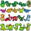 Dinosaurier-Serie Crocs Charms: Weiche PVC-Schuhzubehör & Dekorationen