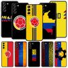 Colombia Flag Case For Samsung Galaxy S22 S21 S20 Ultra FE 5G S24 S9 S10 Plus S23 S10E Silicone Phone Cover Shell