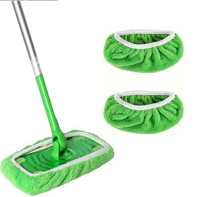 2/4/6 Pcs Reusable Microfiber Mop Pads for Swiffer Washable Replacement Rags and Towels for Household Mopping Accessories