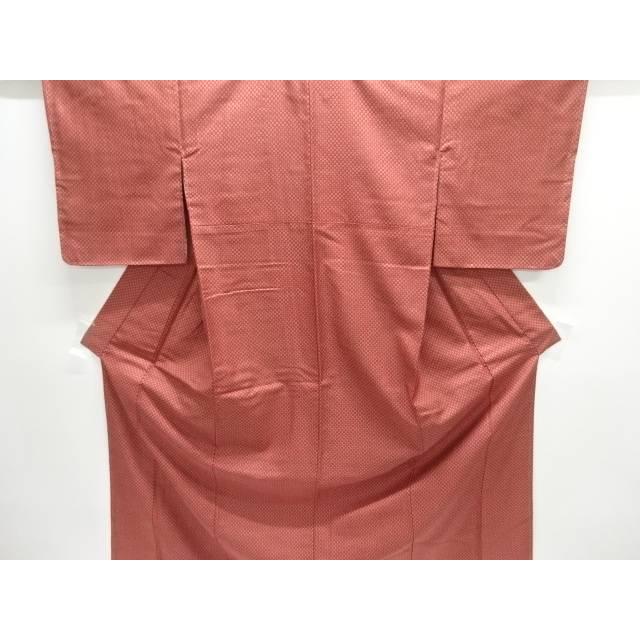 Unused item Igeta kasuri woven Nishijin kimono [clothing] [Pongee/clothing]