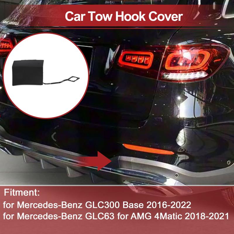 X Autohaux Car Tow Hook Cover Cap for Mercedes-Benz GLC300 No.2538851706