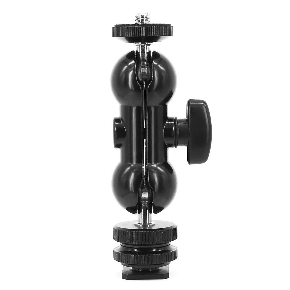 Universal Magic Arm Set with Double Ball Head and Pea Clip Monitor Bracket