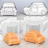 Bus Car Resin Molds for Making Candle Soap Chocolate, Muffins, Mousses, Fondant