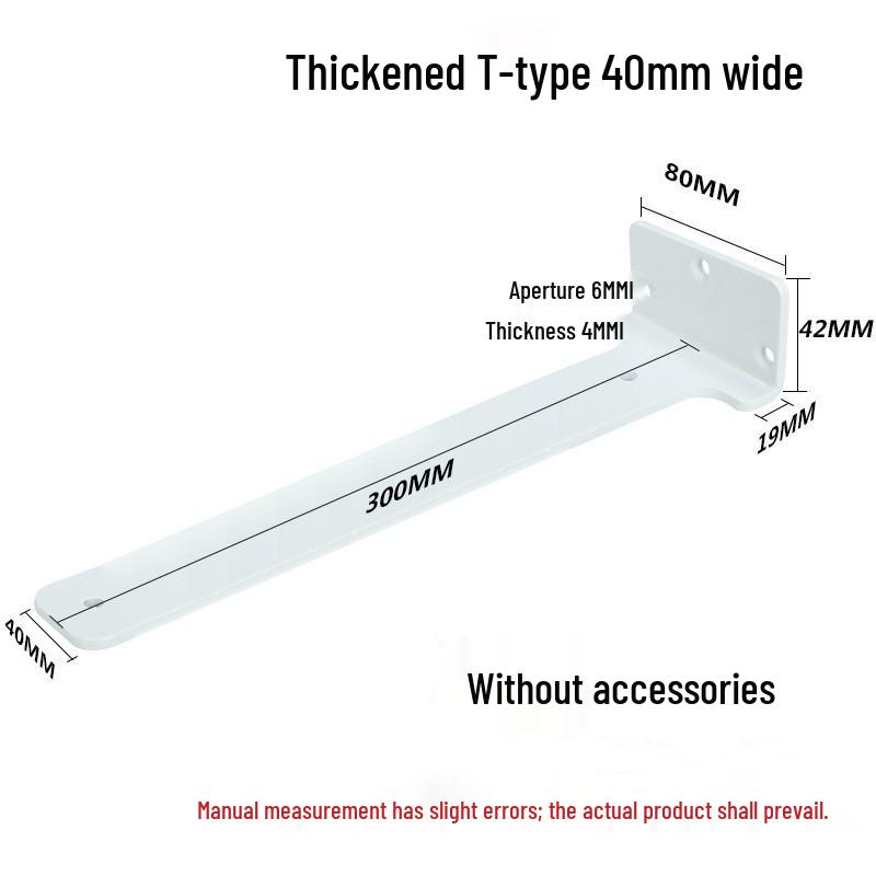 Soporte Triangular de Pared Invisible para Estantes de Escritorio o Mueble de TV