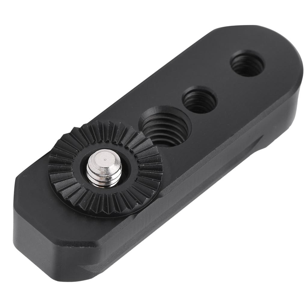 Alloy Camera Stabilizer Expansion Plate Gear Adapter Board for ZHIYUN weebill s Black