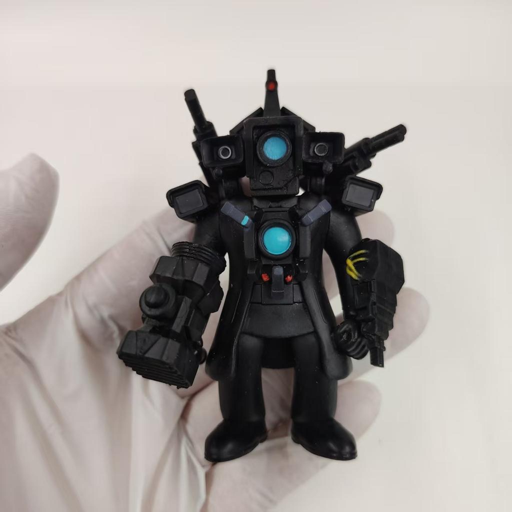 Original Skibidi Toilet Man Camera Man Figure TV Man Speaker Man Model Action Figures Decorations PVC Doll Toy Funny Kids Gift