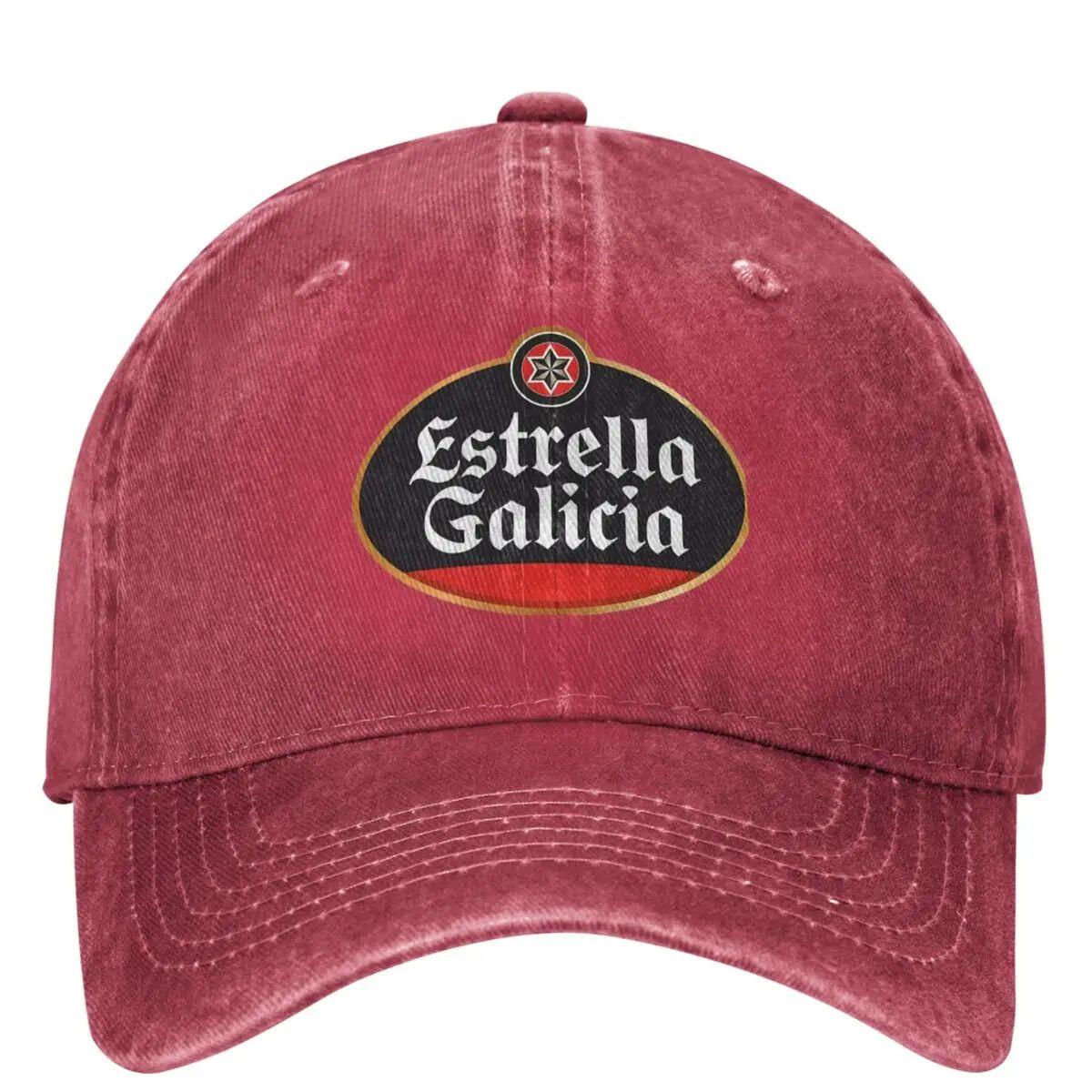 Estrella Galicia Beer Spain Baseball Cap Beer Unisex Men Trucker Dad Hat Design Outdoor Sports Cap Gift Fashion Adjustable