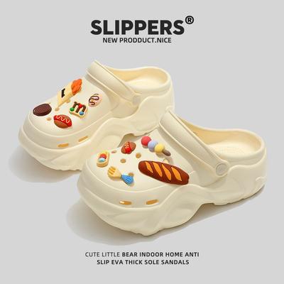 2025 New Summer Women's Crocs: Arch Support, Thick Sole, Eva Outwear, Non-Slip, Soft Sole.