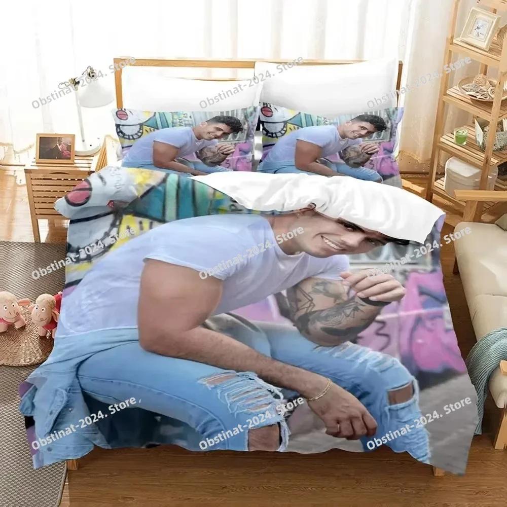 Alejo Igoa Influencer Bedding Set Single Twin Printed With Pillowcase Bed Duvet Cover Single Double Queen Super King Size