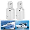 2 Stück Edelstahl Top Ösen Endkappe 22mm 0.9in Hardware Zubehör für Marineboot