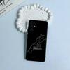 Morocco Flag Black Soft Silicone Phone Case for Samsung S25, S24, S21, S22, S23, S30, Ultra, S20, Plus, FE, Lite
