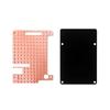 For Raspberry Pi 4 Pure Copper Heatsink Protective Case Passive Cooling Shield For Pi 4B Mod Metal Outer Shell Kit